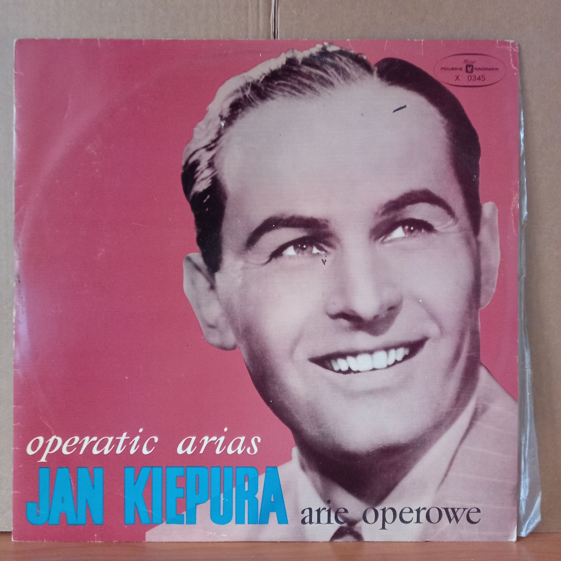 JAN KIEPURA – ARIE OPEROWE (OPERATIC ARIAS) / PUCCINI, VERDI, BIZET, ROSSINI (1982) - LP 2.EL PLAK