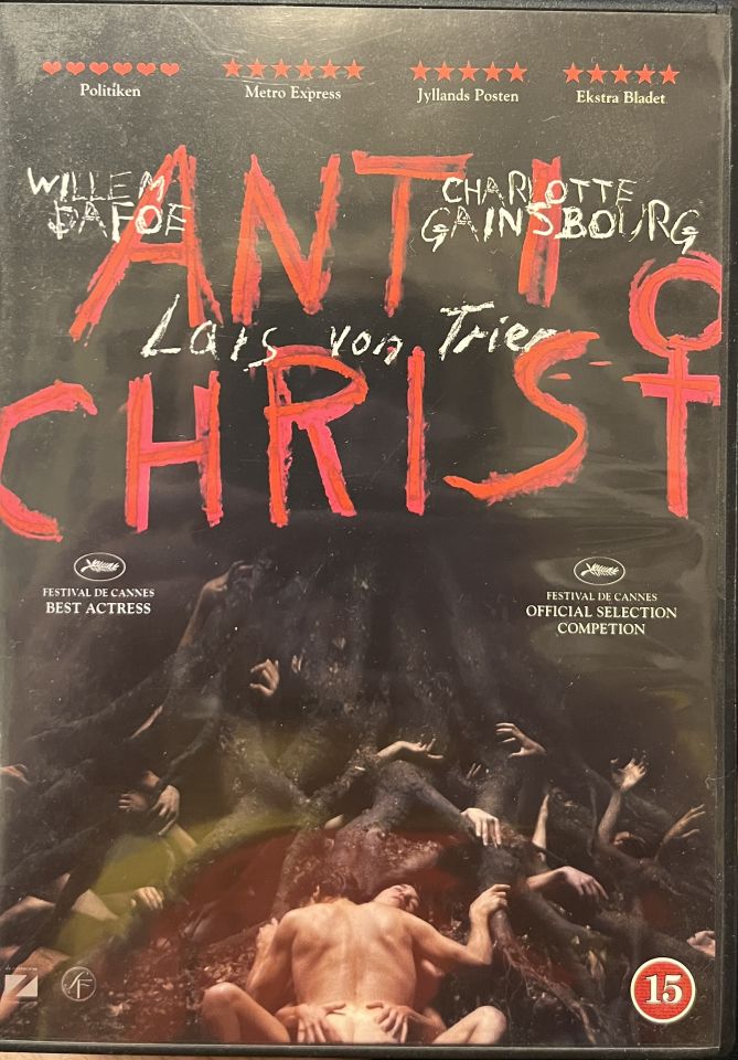 ANTI CHRIST - LARS VON TRIER - WILLEM DAFOE, CHARLOTTE GAINSBOURG - DVD 2.EL TÜRKÇE ALTYAZI YOKTUR