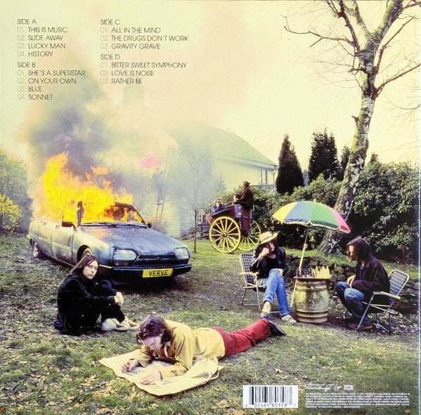 THE VERVE - THIS IS MUSIC / THE SINGLES (2004) - 2LP COMPILATION SIFIR PLAK