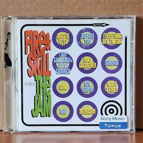 FIRE & SKILL - THE SONGS OF THE JAM / BEASTIE BOYS, BUFFALO TOM, EVERYTHING BUT THE GIRL, NOEL GALLAGHER, GARBAGE, BEN HARPER, REEF (1999) - CD 2.EL