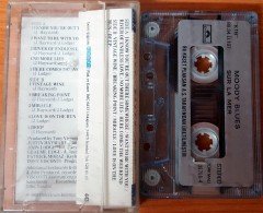 MOODY BLUES - SUR LA MER (1988) PLAKSAN CASSETTE MADE IN TURKEY ''USED'' PAPER LABEL