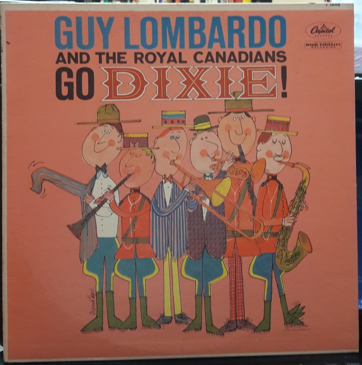GUY LOMBARDO AND THE ROYAL CANADIANS - GO DIXIE! - PLAK 2.EL