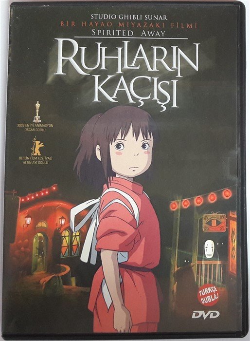 RUHLARIN KAÇIŞI - SPIRITED AWAY - HAYAO MIYAZAKI - ANİME - DVD SIFIR
