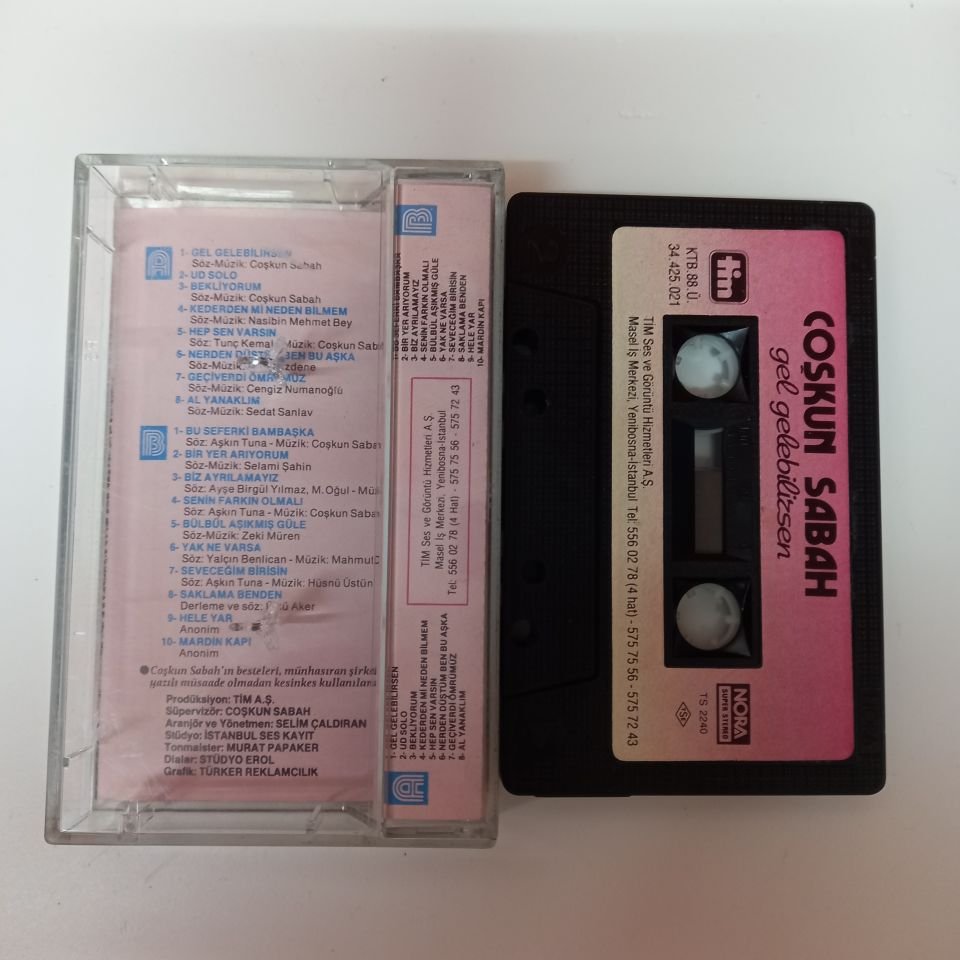 COŞKUN SABAH - GEL GELEBİLİRSEN (1988) - KASET 2.EL