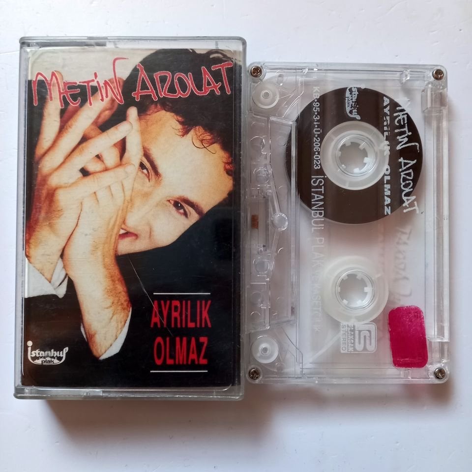 METİN AROLAT - AYRILIK OLMAZ (1995) - KASET 2.EL