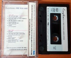 EURYTHMICS - WE TOO ARE ONE (1989) MMY CASSETTE MADE IN TURKEY ''USED''