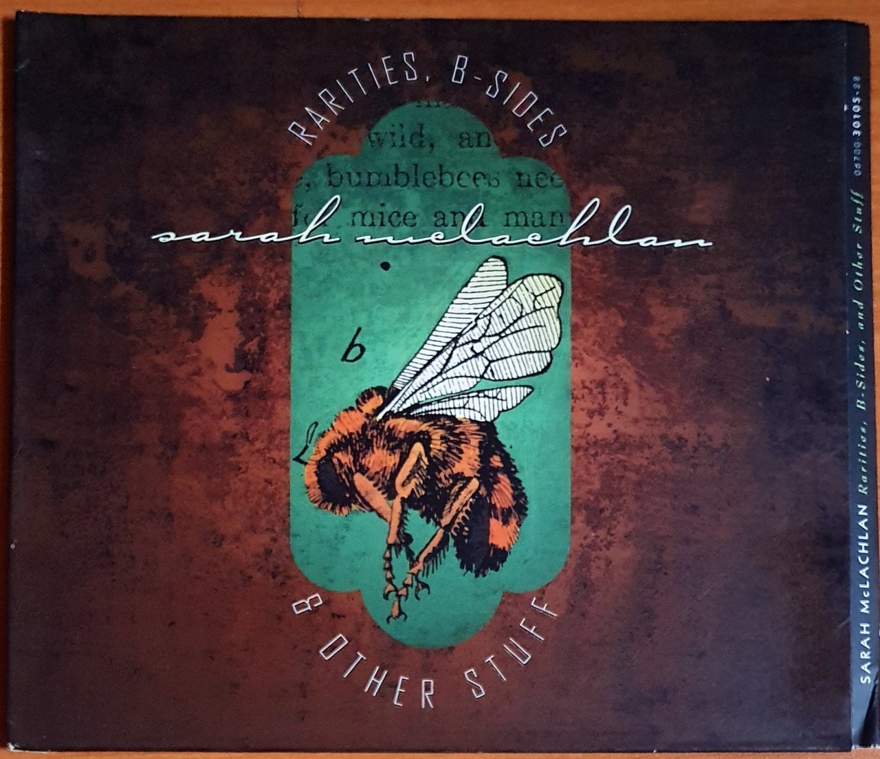 SARAH MCLACHLAN - RARITIES, B-SIDES, AND OTHER STUFF (1996) - CD NETTWERK 2.EL