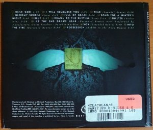 SARAH MCLACHLAN - RARITIES, B-SIDES, AND OTHER STUFF (1996) - CD NETTWERK 2.EL