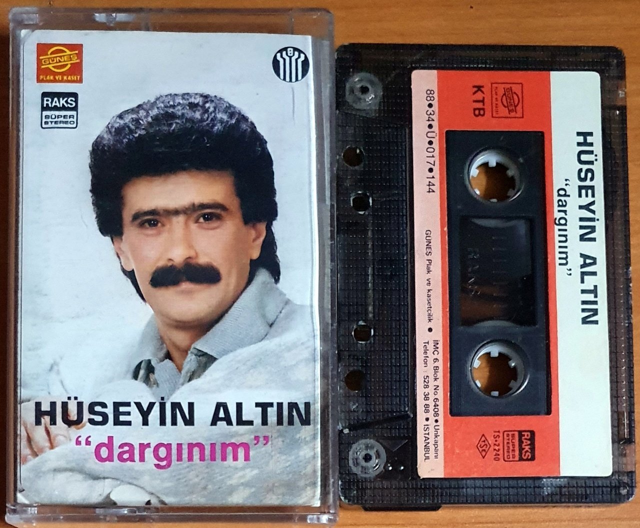 HÜSEYİN ALTIN - DARGINIM (1988) - KASET 2.EL