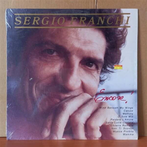 SERGIO FRANCHI – ENCORE! (1989) - LP DÖNEM BASKISI SIFIR PLAK
