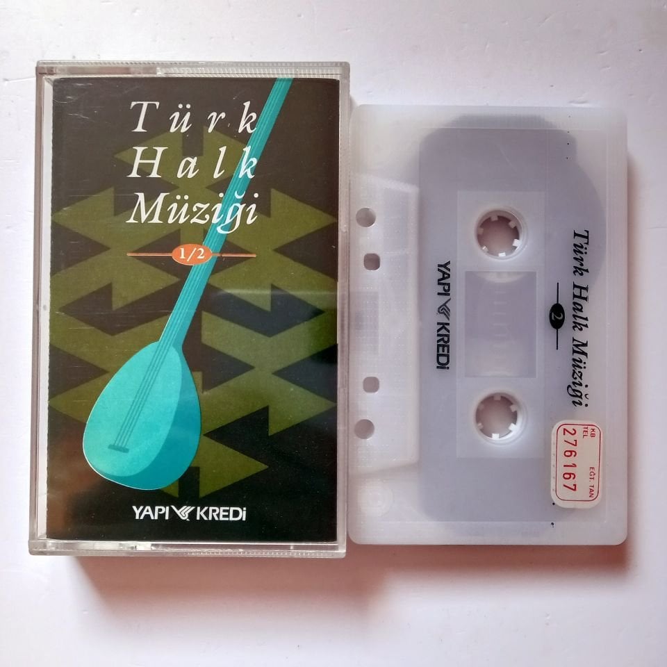 YAPI KREDİ TÜRK HALK MÜZİĞİ 1/2 - KASET 2.EL