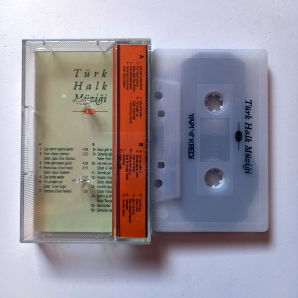 YAPI KREDİ TÜRK HALK MÜZİĞİ 1/2 - KASET 2.EL