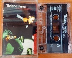 TIZIANO FERRO - ROSSO RELATIVO CASSETTE MADE IN HOLLAND ''USED''