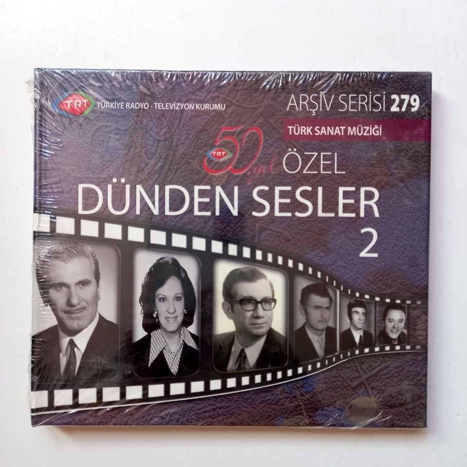 50. YIL ÖZEL: DÜNDEN SESLER 2 / TÜRK SANAT MÜZİĞİ / TRT ARŞİV SERİSİ 279 - CD SIFIR