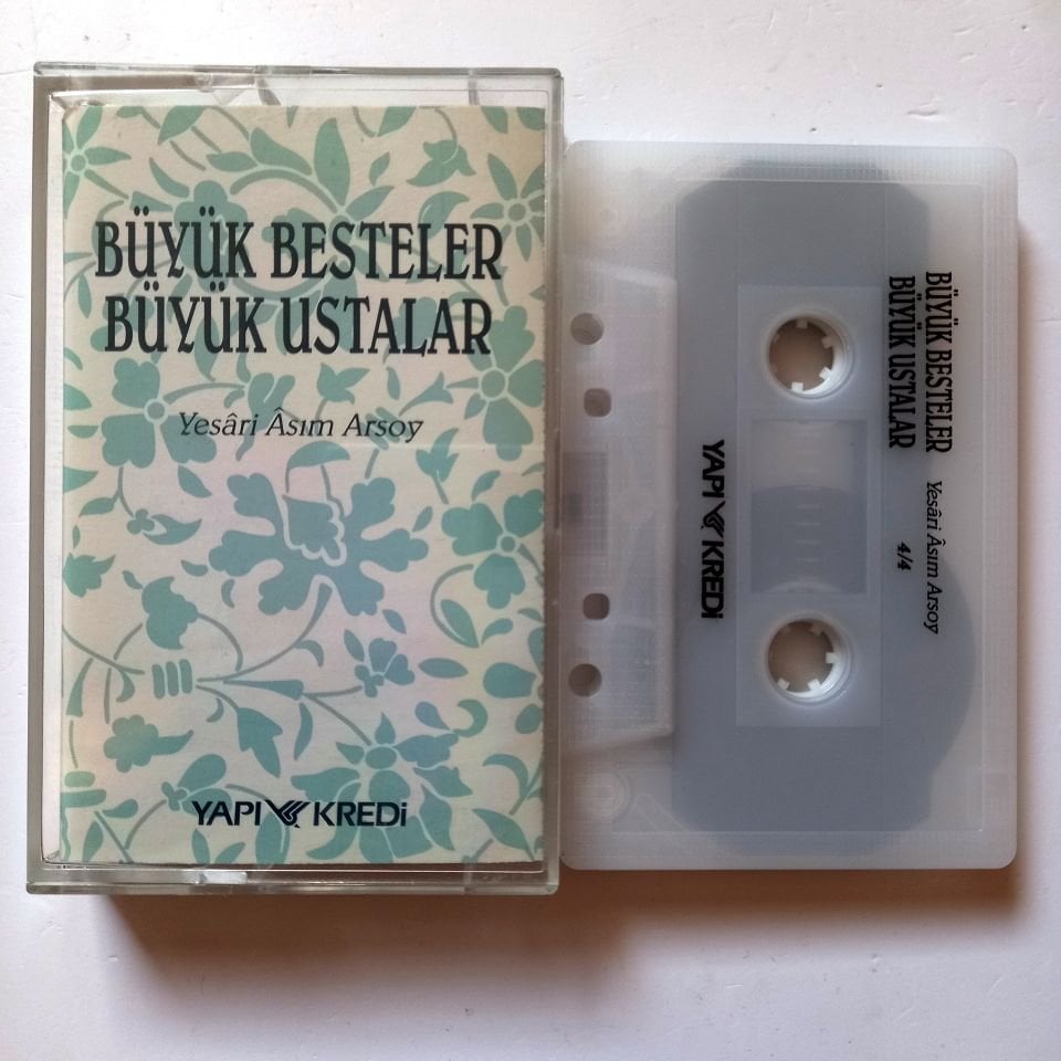 BÜYÜK BESTELER BÜYÜK USTALAR 4/4 - YESARİ ASIM ARSOY - KASET 2.EL