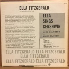 ELLA FITZGERALD SINGS GERSHWIN ELLIS LARKIN 2.EL PLAK