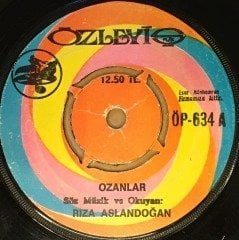 RIZA ARSLANDOĞAN - OZANLAR / ÖLEK ÖLEK BARABAR 7'' 45 DEVİR