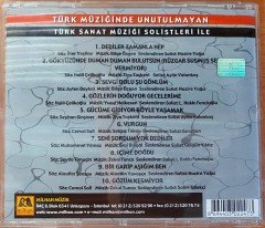 TÜRK MÜZİĞİNDE UNUTULMAYAN ALTIN ŞARKILAR 13 CD 2.EL