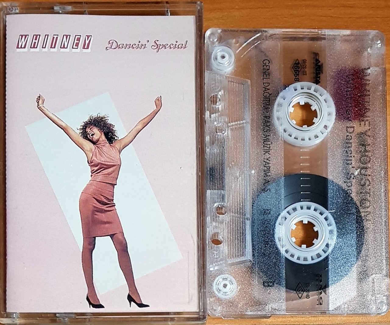 WHITNEY HOUSTON - WHITNEY DANCIN' SPECIAL (1995) RAKS KASET 2.EL