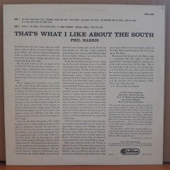 PHIL HARRIS - THAT'S WHAT I LIKE ABOUT THE SOUTH (1958) - LP PLAK 2.EL