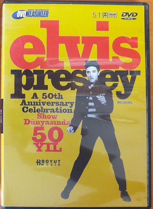 ELVIS PRESLEY SHOW DÜNYASINDA 50 YIL - BELGESEL (2004) - DVD 2.EL