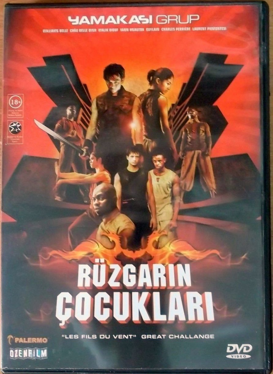 RÜZGARIN ÇOCUKLARI - LES FILS DU VENT - YAMAKASI GRUP - DVD 2.EL