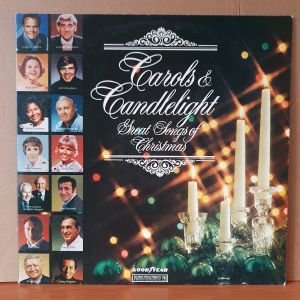 CAROLS & CANDLELIGHT: GREAT SONGS OF CHRISTMAS / HARRY BELAFONTE, LEONARD BERNSTEIN, KATE SMITH, MAHALIA JACKSON, DORIS DAY, TONY BENNETT, PERCY FAITH (1974) - LP 2.EL PLAK