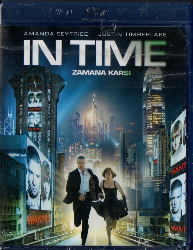 IN TIME - ZAMANA KARŞI - AMANDA SEYFRIED - JUSTIN TIMBERLAKE - BLU-RAY AMBALAJINDA SIFIR