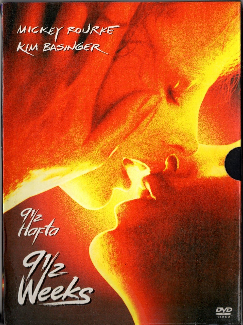 9 ½ HAFTA - 9 ½ WEEKS - MICKEY ROURKE - KIM BASINGER - DIGIPACK DVD 2.EL