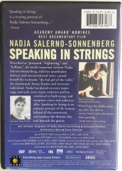 NADJA SALERNO-SONNENBERG - SPEAKING IN STRINGS - DVD 2.EL