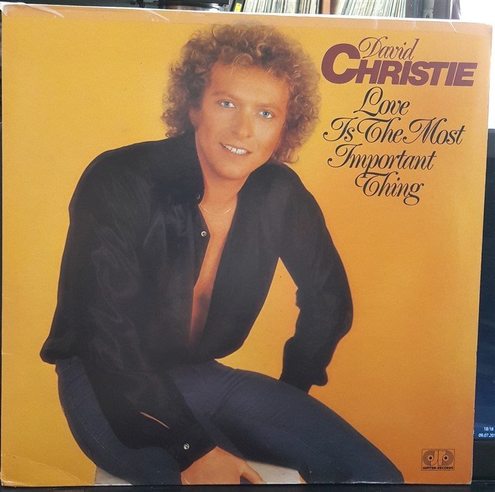 DAVID CHRISTIE - LOVE IS THE MOST IMPORTANT THING - 2.EL PLAK
