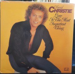 DAVID CHRISTIE - LOVE IS THE MOST IMPORTANT THING - 2.EL PLAK