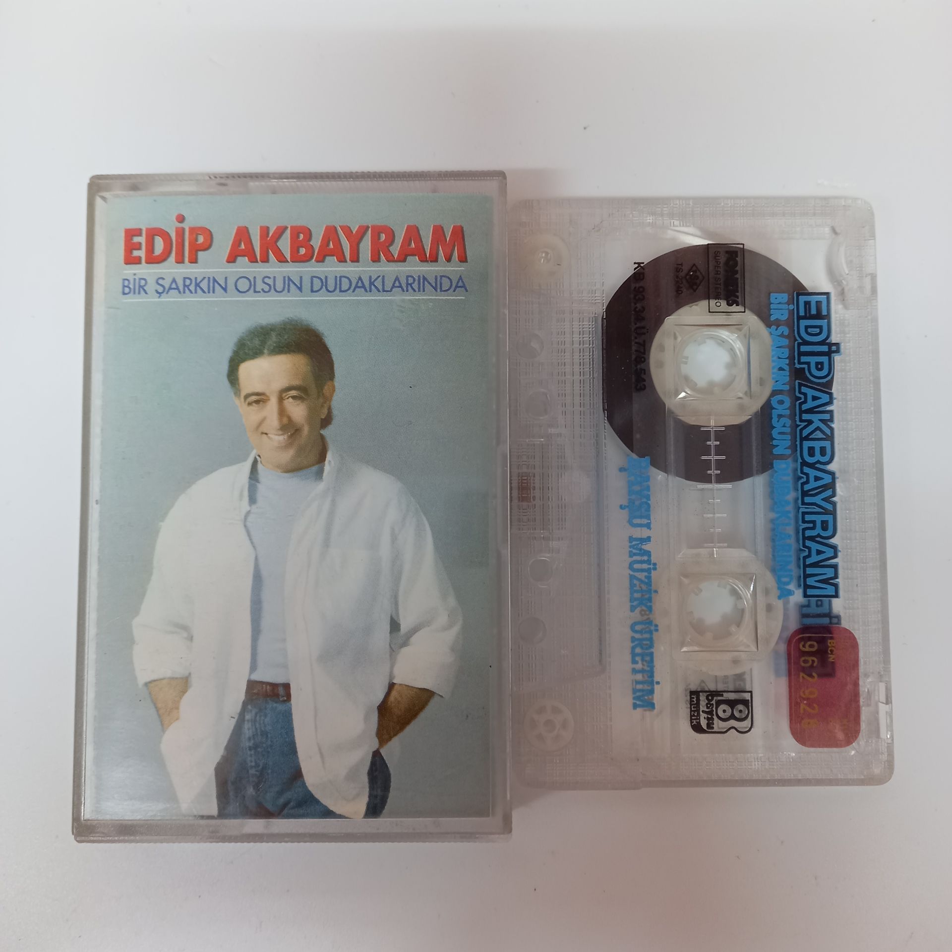 EDİP AKBAYRAM - BİR ŞARKIN OLSUN DUDAKLARINDA (1993) - KASET 2.EL