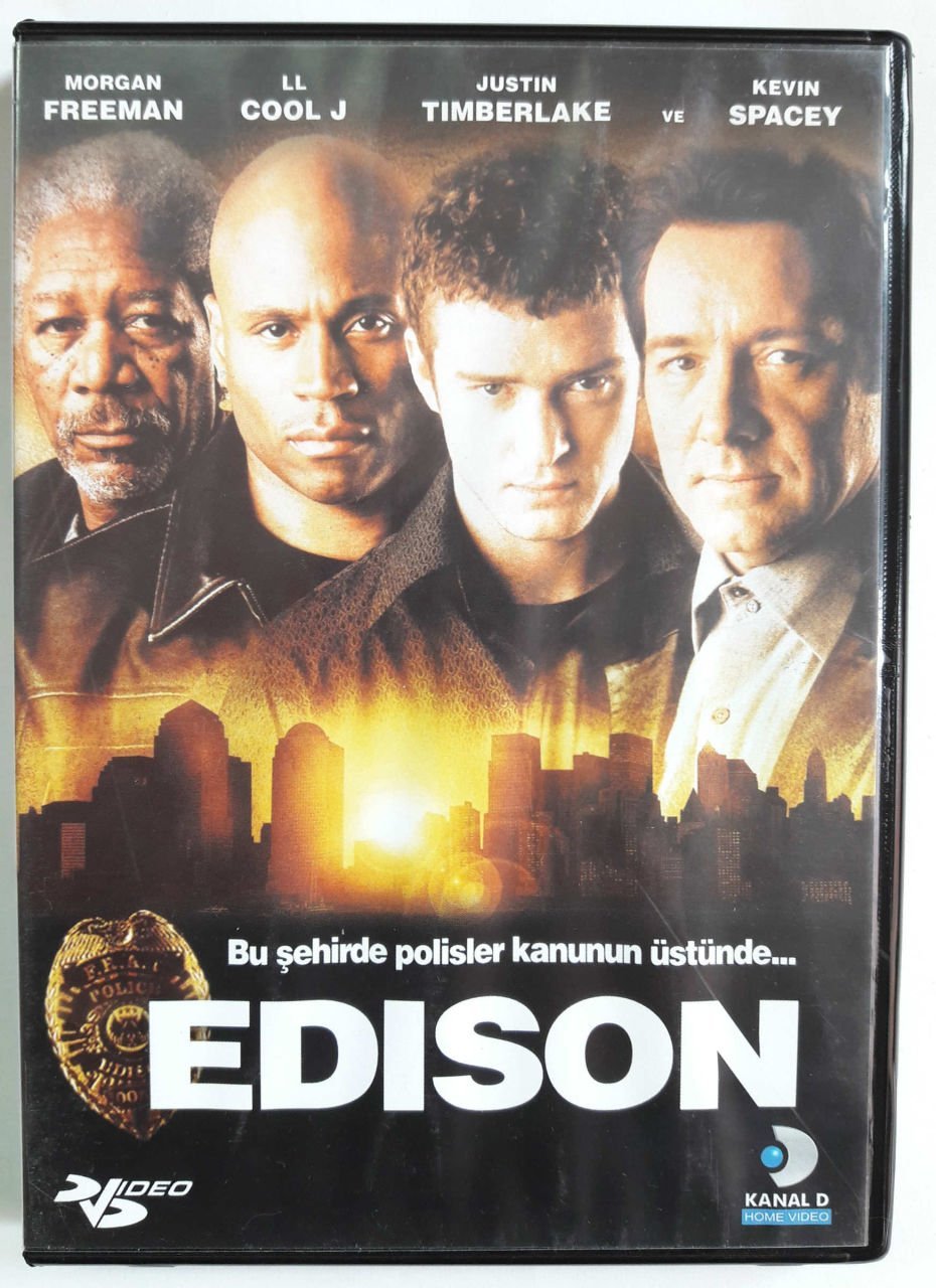 EDISON - MORGAN FREEMAN - KEVIN SPACEY - LL COOL J - JUSTIN TIMBERLAKE - DVD 2.EL