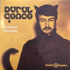 DURUL GENCE - BLACK CAT - BOO SONG (1974) - 7'' 45 DEVİR SINGLE PLAK (2019)