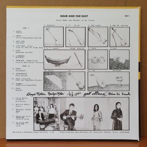 LLOYD MILLER & MARILYN MILLER - NEAR AND FAR EAST (2020) - LP 2.EL PLAK