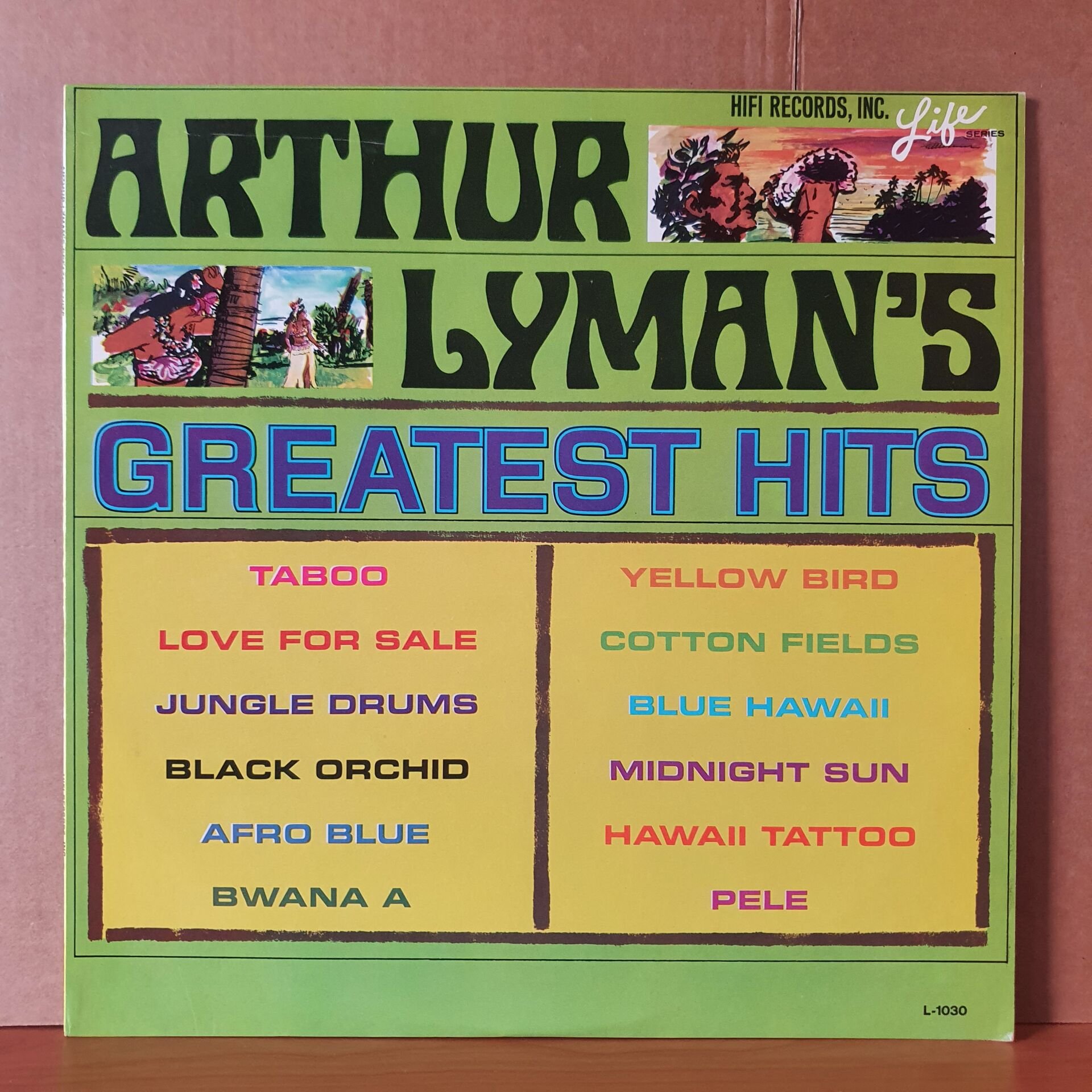 ARTHUR LYMAN - GREATEST HITS (1965) - LP 2.EL PLAK