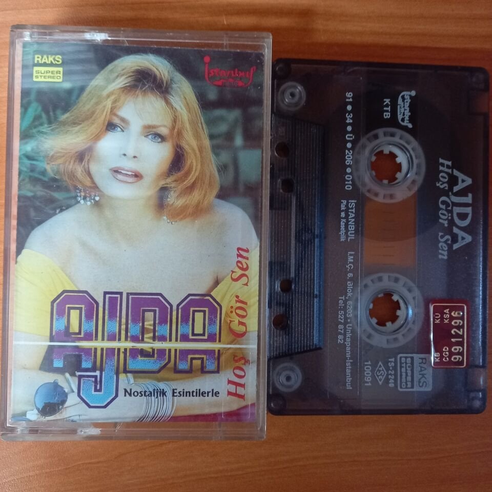 AJDA PEKKAN - HOŞ GÖR SEN (1991) - KASET 2.EL