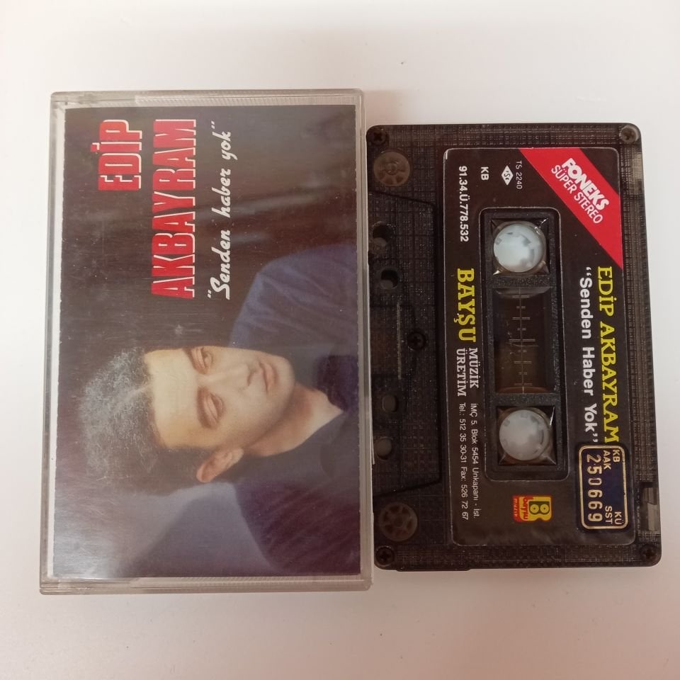 EDİP AKBAYRAM - SENDEN HABER YOK (1991) - KASET 2.EL