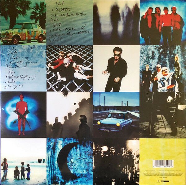 U2 - ACHTUNG BABY (1991) - 2LP 2018 EDITION SIFIR PLAK