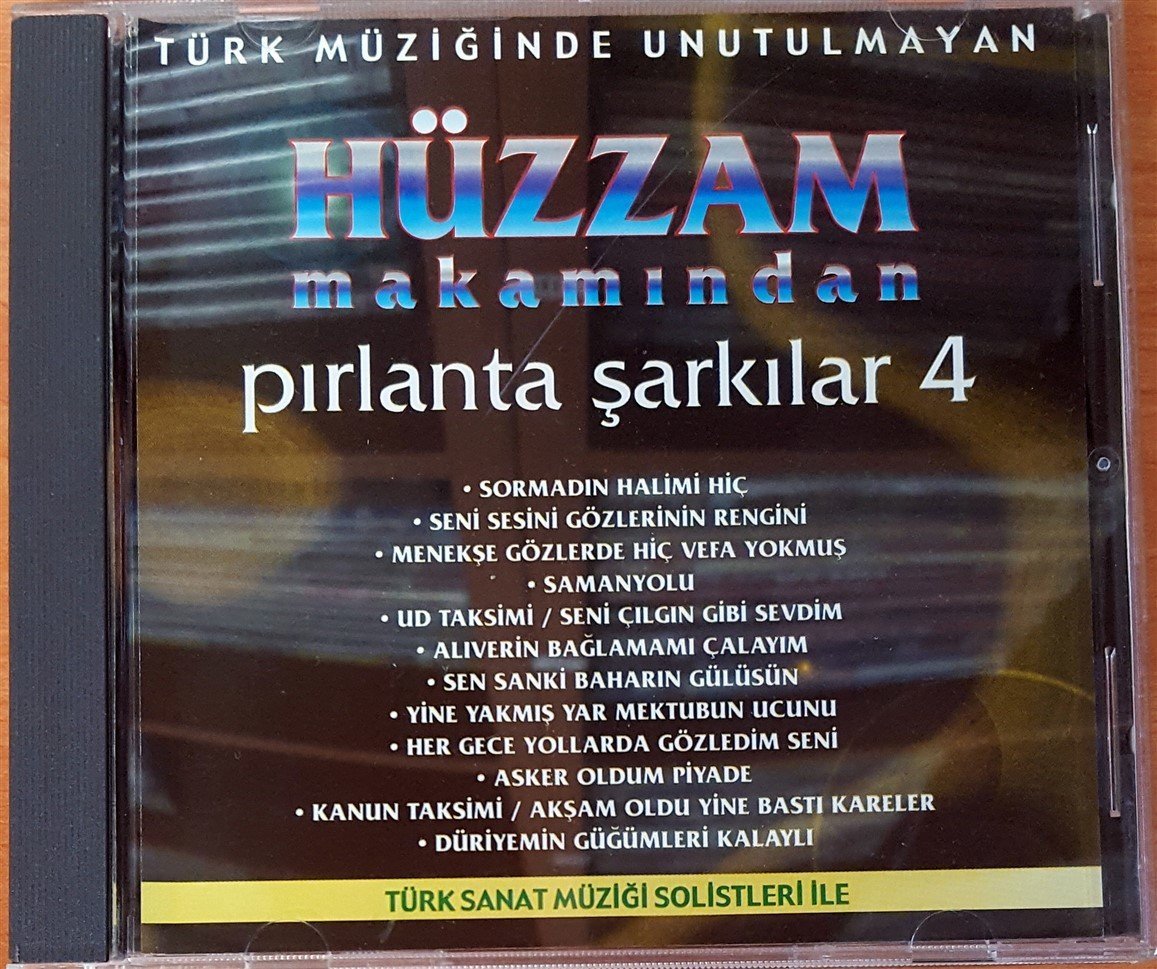 HÜZZAM MAKAMINDAN PIRLANTA ŞARKILAR 4 CD 2.EL