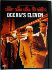 OCEAN'S ELEVEN - GEORGE CLOONEY - MATT DAMON - ANDY GARCIA - BRAD PITT - JULIA ROBERTS - STEVEN SODERBERGH - SNAPCASE DVD 2.EL