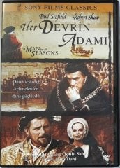 HER DEVRİN ADAMI - A MAN FOR ALL SEASONS - PAUL SCOFIELD - ROBERT SHAW - DVD 2.EL