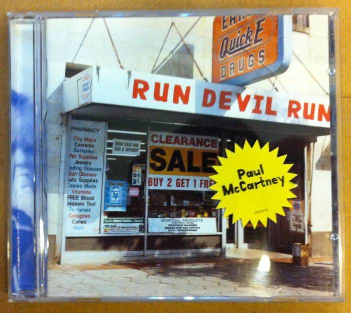 PAUL MCCARTNEY - RUN DEVIL RUN (1999) - CD 2.EL