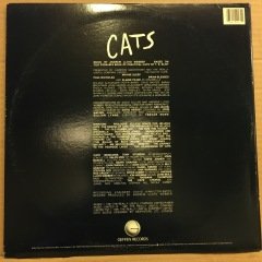 CATS (ANDREW LLOYD WEBBER) ORIGINAL LONDON CAST ALBUM ELAINE PAIGE (1982) 2.EL 2PLAK