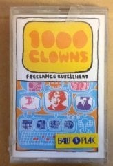 1000 CLOWNS FREELANCE BUBBLEHEAD CASSETTE 1999 HIP HOP ''NEW''
