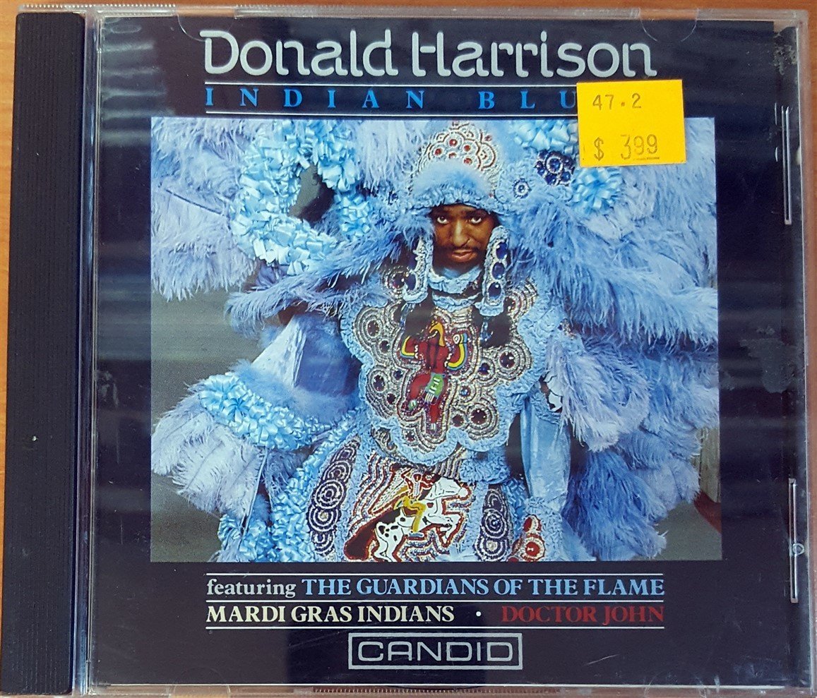 DONALD HARRISON - INDIAN BLUE (1992) CANDID CD 2.EL