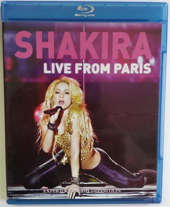 SHAKIRA - LIVE FROM PARIS - BLU-RAY 2.EL