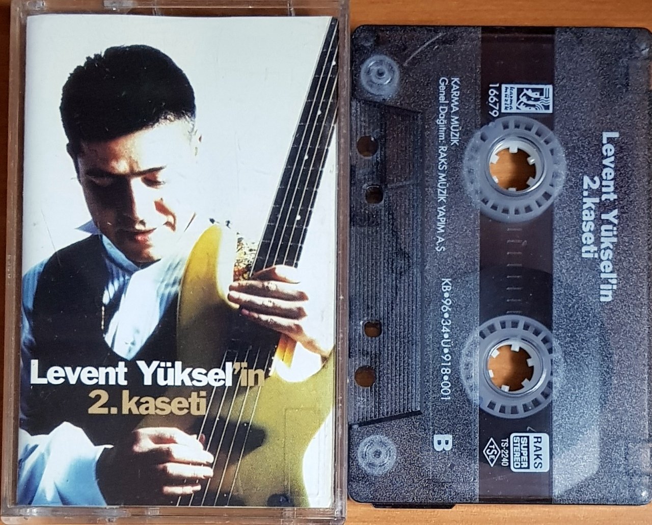 LEVENT YÜKSEL - LEVENT YÜKSEL'İN 2. KASETİ (1996) - KARMA MÜZİK KASET 2.EL