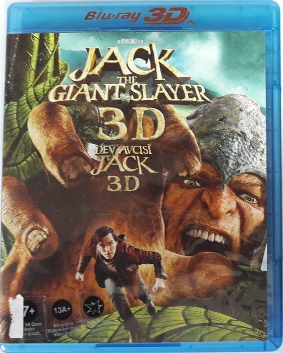 JACK THE GIANT SLAYER - DEV AVCISI JACK - BRYAN SINGER - 3D BLU-RAY+ BLU-RAY 2.EL